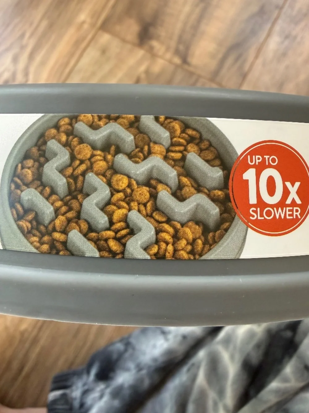 Slow Feeder 2 Cup Dog Food Bowl